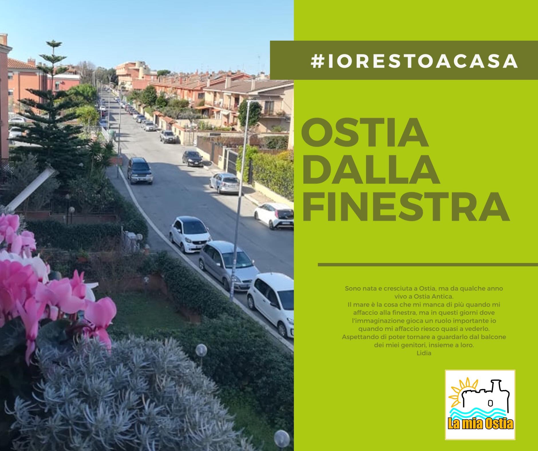 Ostia dalla finestra: mese di marzo